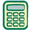green and yellow electronic calculator for calculating superannuation guarantee amounts correctly
