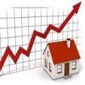 graph showing residential investment property price movement is volatile over time, but with upward trend