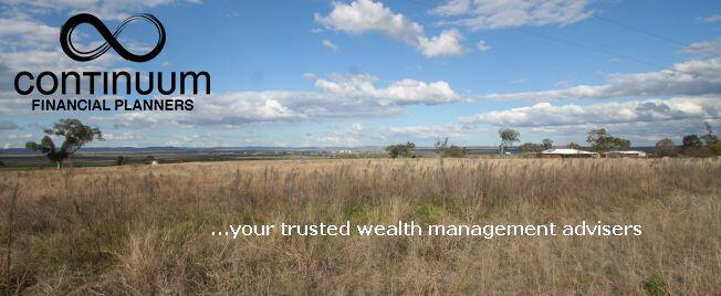 wealth management matters eNews masthead showing Darling Downs landscape and ContinuumFP loga and banner